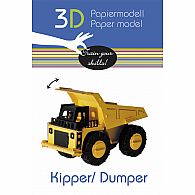 Dumper 3D Paper Model