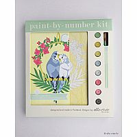 Paint by Number Parakeets