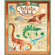 Artistic Patch Dinosaurs Metal