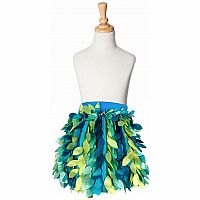 Petal Party Skirt - Teal and Aqua - Medium