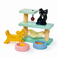 Dolls House Pet Cats Set