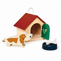Dolls House Pet Dog Set