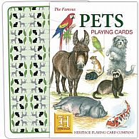 Pets Playing Cards