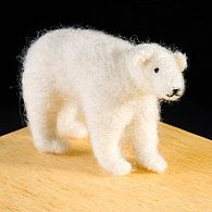 Needle Felting Kit Polar Bear