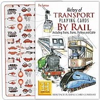 Transport by Rail Playing Cards