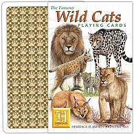 Wild Cats Playing Cards