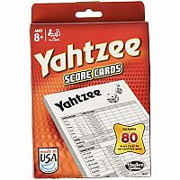 Yahtzee Score Cards